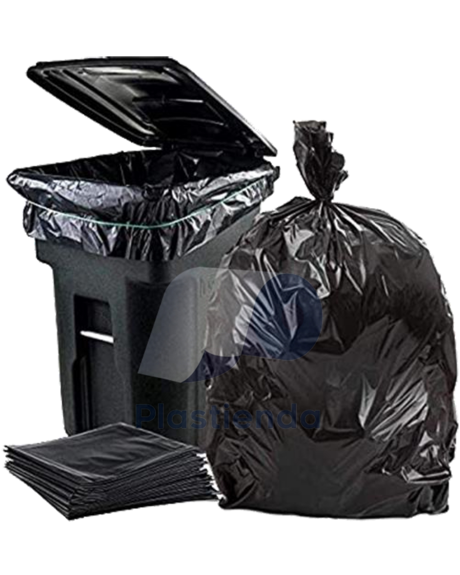 Bolsas Negras para basura o residuos no aprovechables 