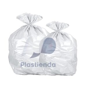Bolsas negras rotuladas para residuos reciclables 