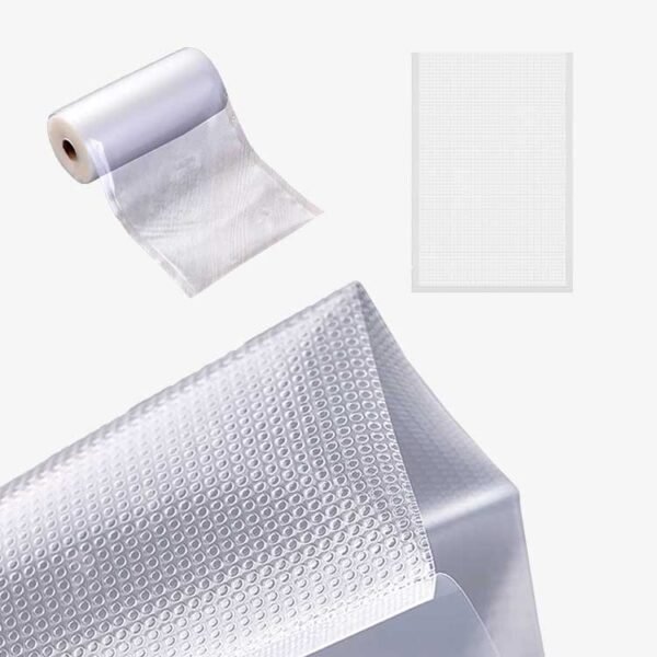 Empaque al vacío Texturizado en Rollos y Bolsas