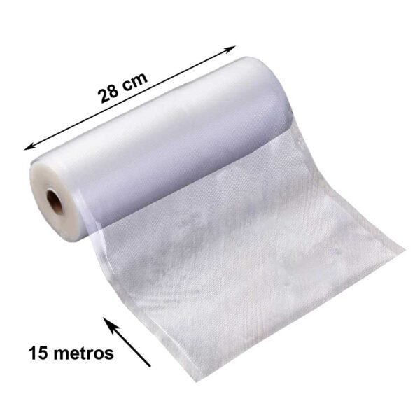 Empaque al vacío Texturizado en Rollos y Bolsas