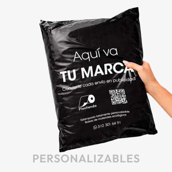 Bolsas de Seguridad Negras para E-Commerce y Envíos