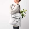 Bolsas de Tela con Manija Colgante Tipo Tote Bag