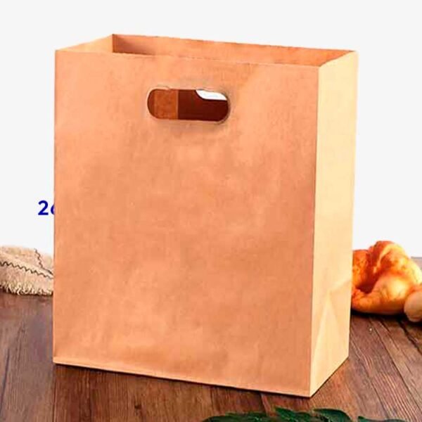 Bolsa Papel Kraft con Manija Banana