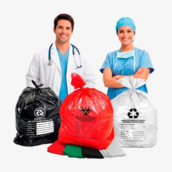Bolsas Rotuladas para Gestión de Residuos | Cumplen Resolución 591